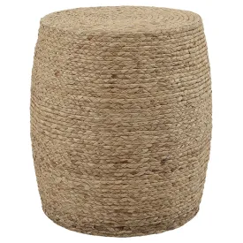 Uttermost Resort Straw Accent Stool