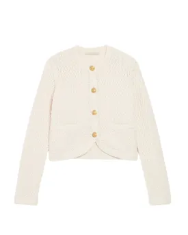 Vanessa Bruno Dorina Cardigan Ecru