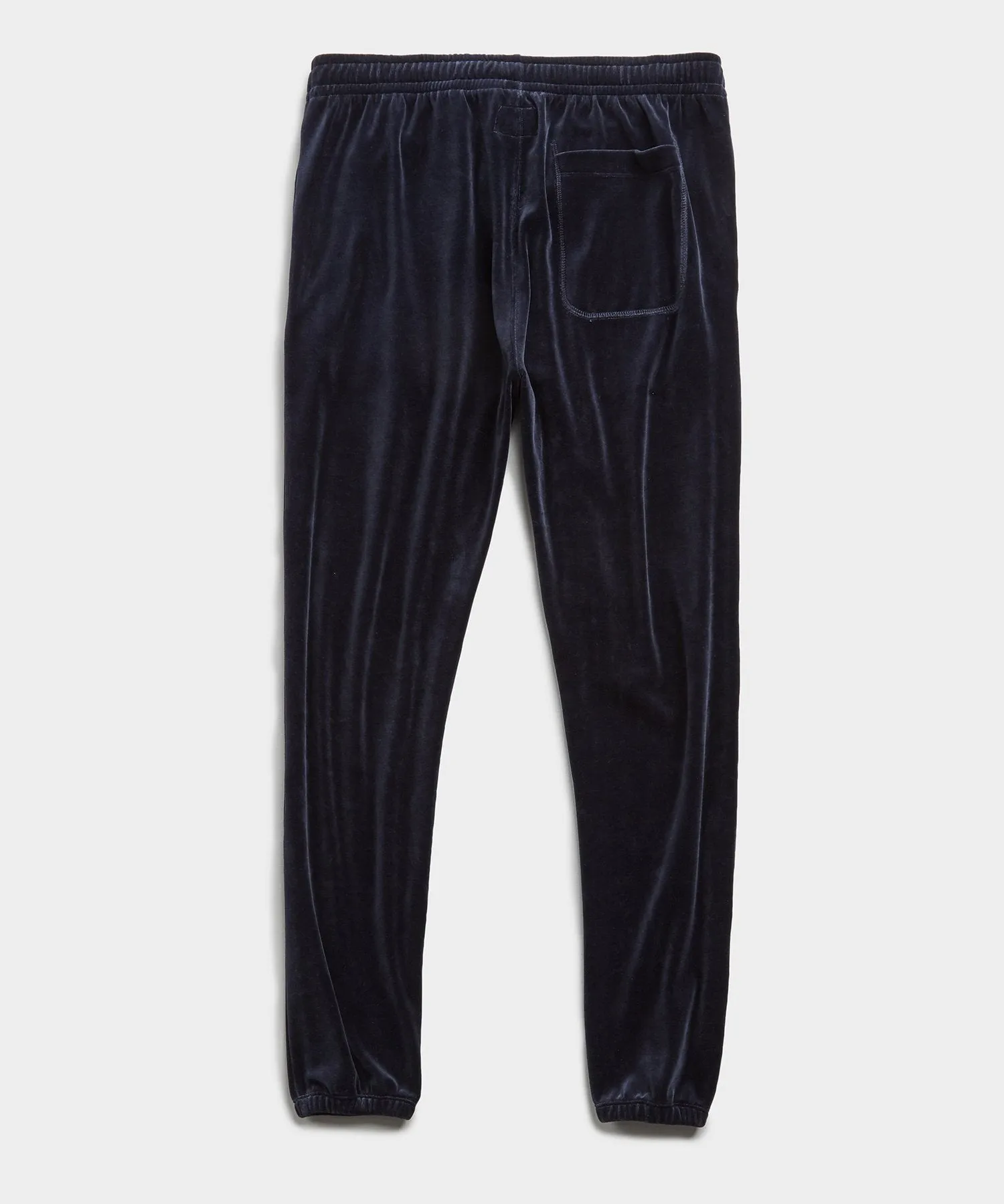 Velour Classic Fit Sweatpant in Navy