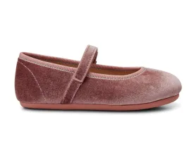 Velvet Ballet Flats