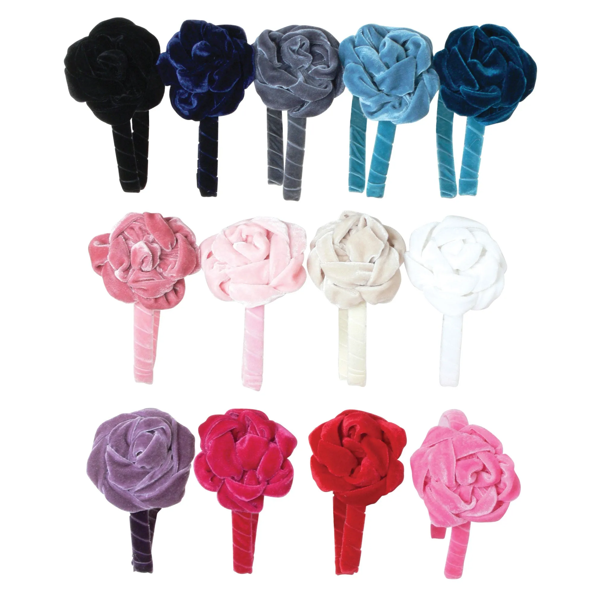 Velvet Rose Headbands