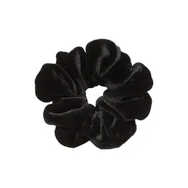 Velvet Scrunchie in Black Velvet