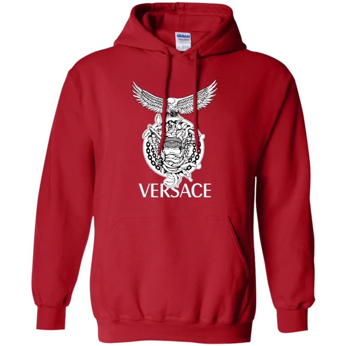 Versace Supervip Logo T-shirt Pullover Hoodie Sweatshirt