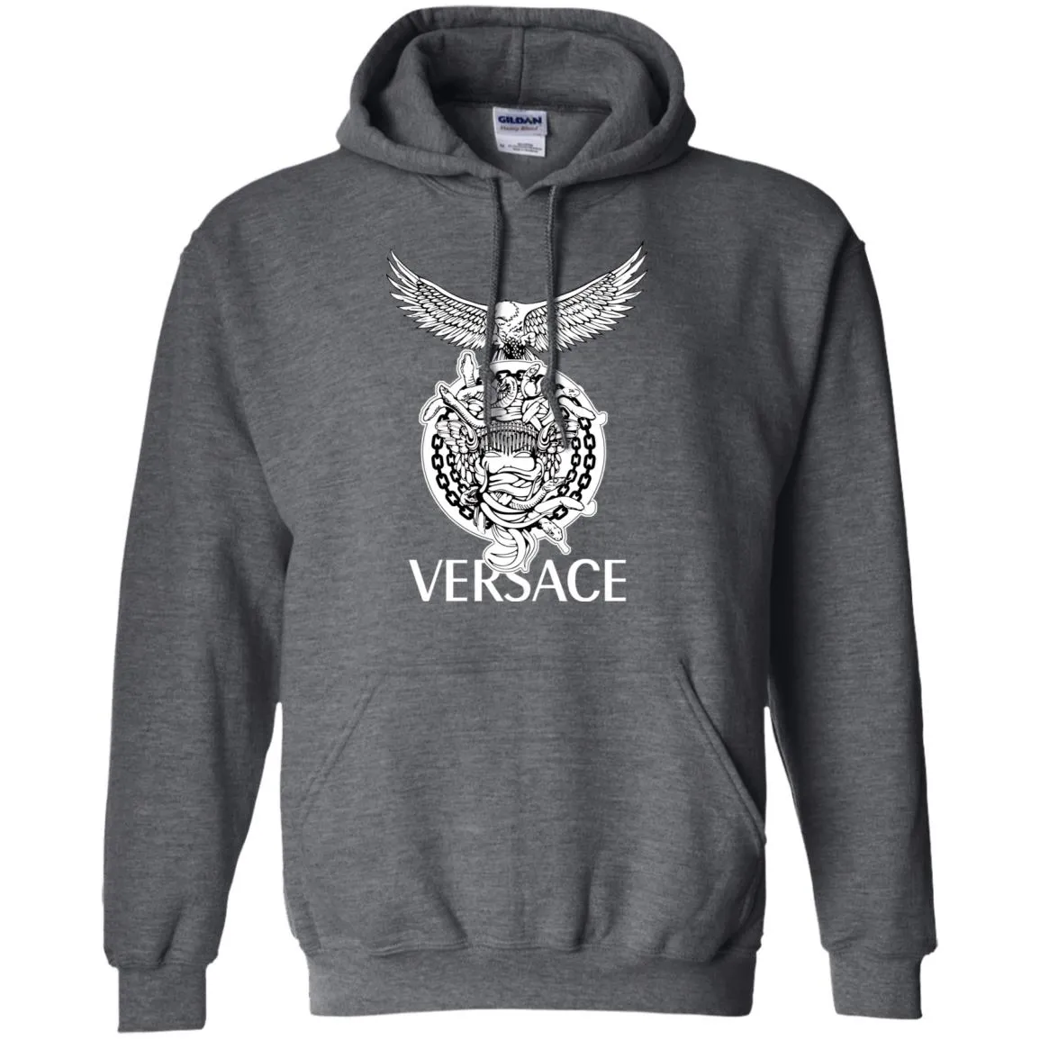 Versace Supervip Logo T-shirt Pullover Hoodie Sweatshirt