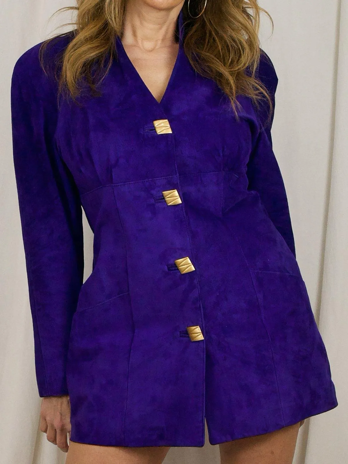 Vintage Ultraviolet Suede Set