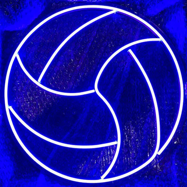 Volleyball Neon Sign