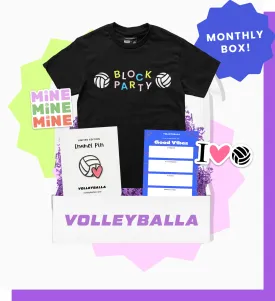 Volleyballa Box T-Shirt Club Subscription Box