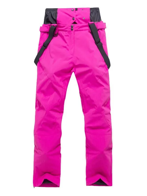 Warm Ski Trousers with Suspenders for Men And Women - SF0597