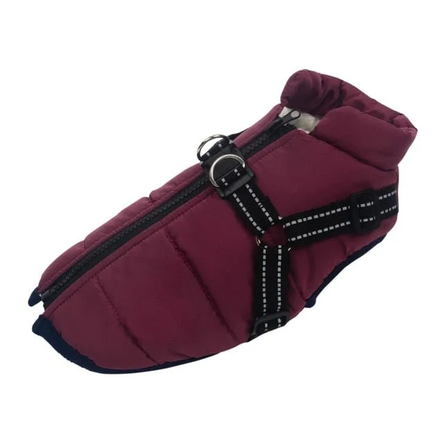 Warm Winter Dog Coat Vest