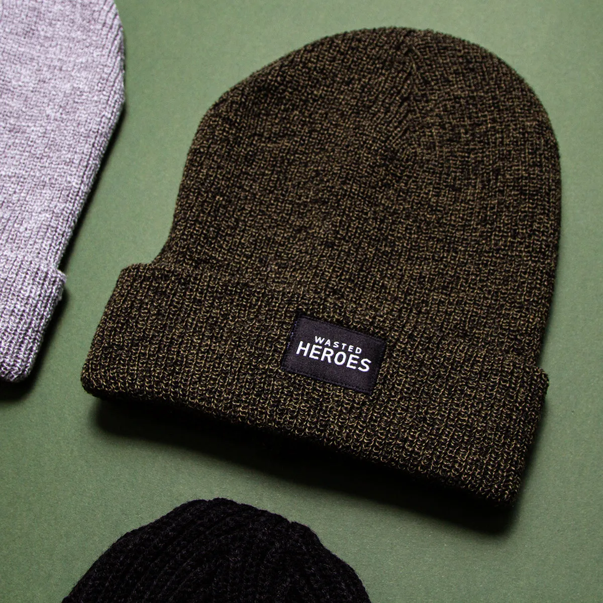 Wasted Heroes - Beanie - Green