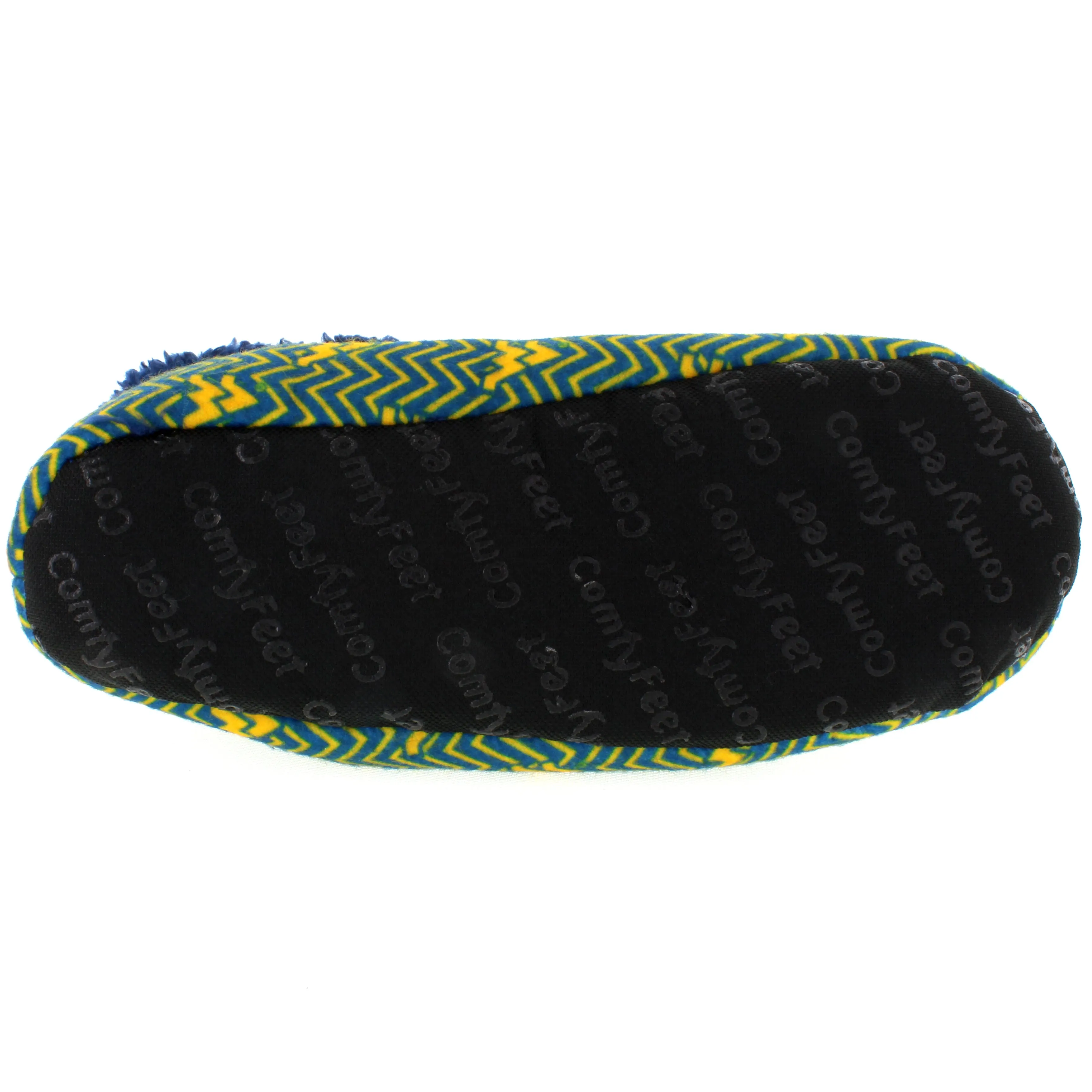 West Virginia Mountaineers Chevron Slip On Slippers