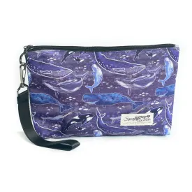 Whale Song Organizer/Wristlet