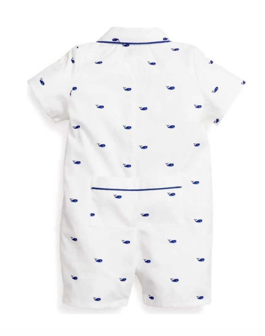 Whales Summer Romper