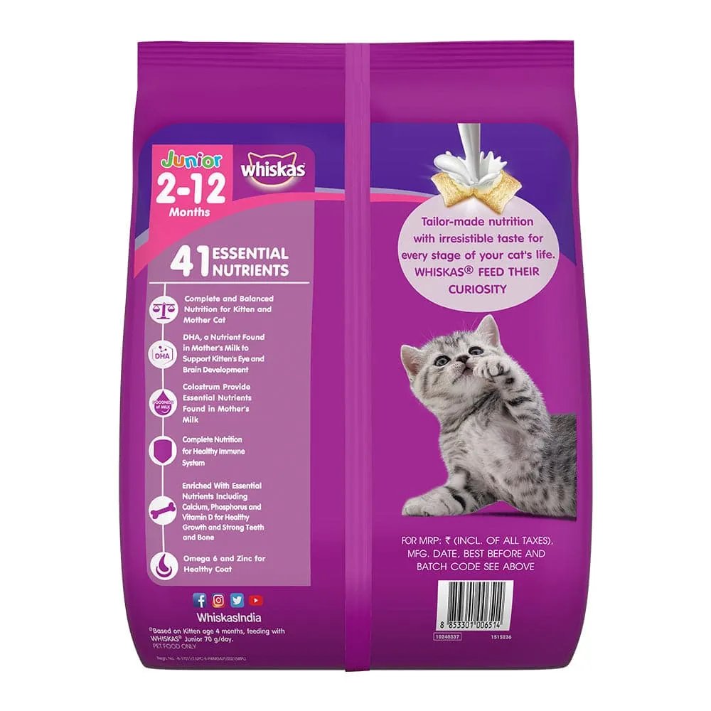 Whiskas Mackerel Flavour Dry Food for Mother and Baby Cat