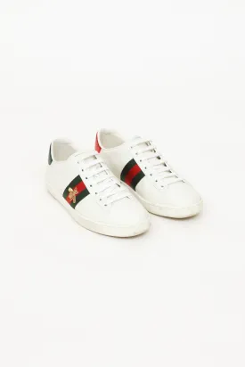 White Ace Bee Sneakers