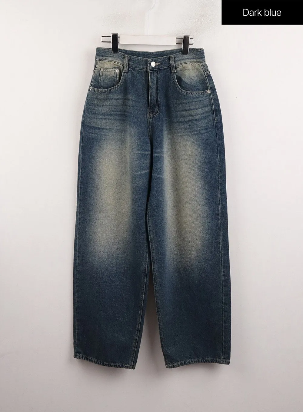 Wide Leg Denim Trousers CJ415