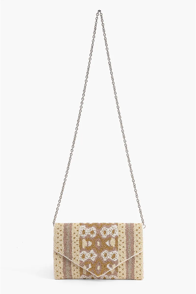 Wild Nights Embellished Clutch