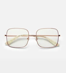 Wilma Rose Gold Tinted Reading Glasses