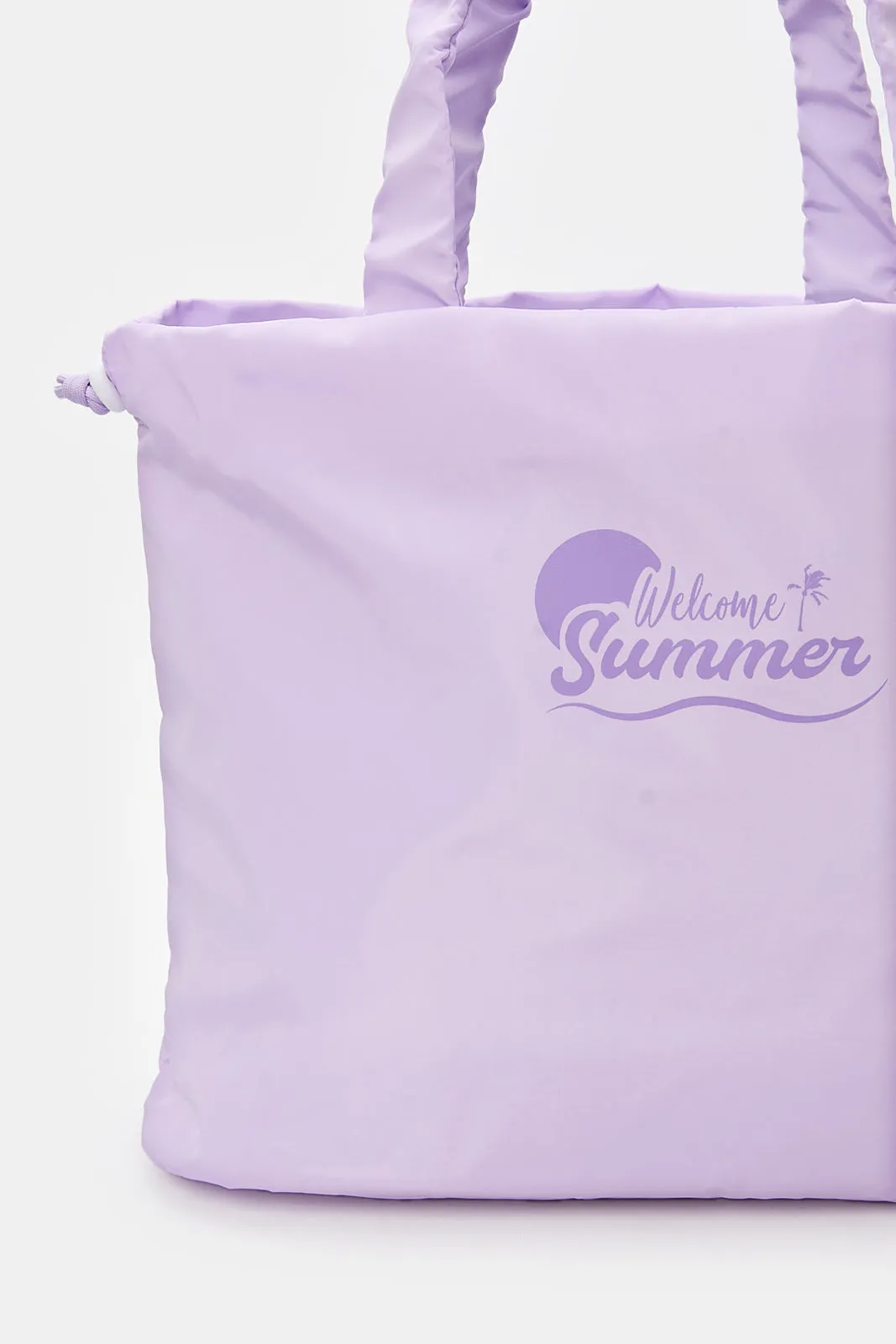 Women Lilac Beach Bag