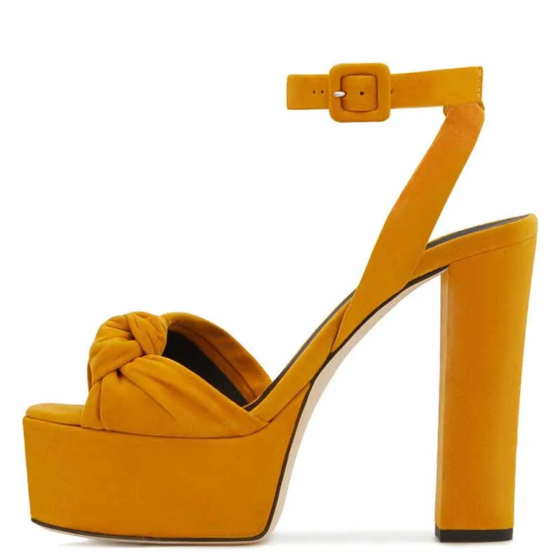 Women Peep Toe Ankle Strap Platform Sandals Wedges Shoes