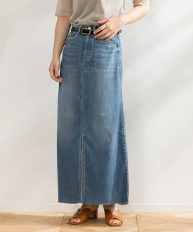 【WOMEN】Healthy denim Pear Maxi マキシスカート