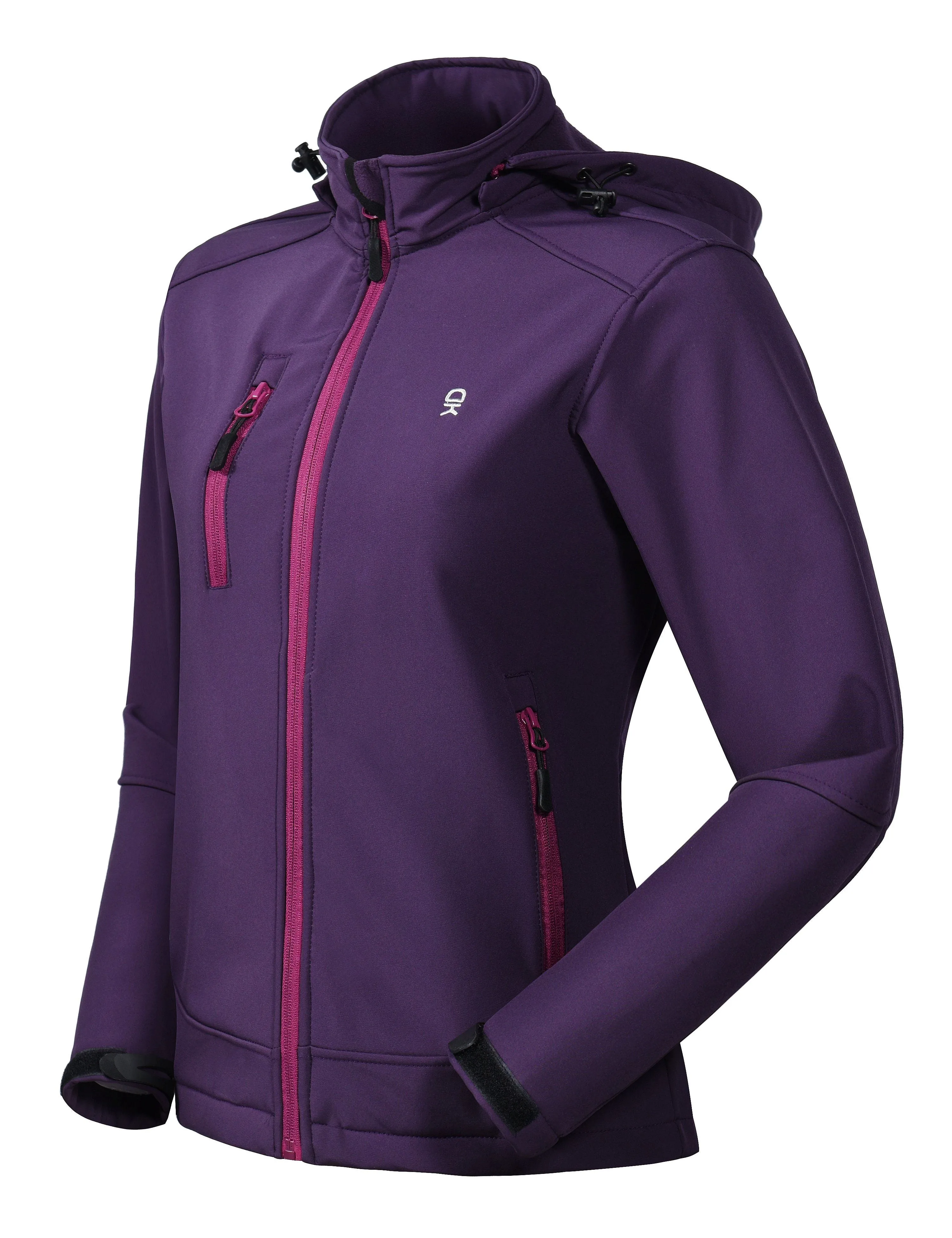 Women's Fleece Lined Ski Softshell Jacket