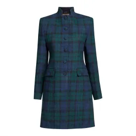 Women's Harris Tweed Jacket - Lucy - Black Watch - CLEARANCE