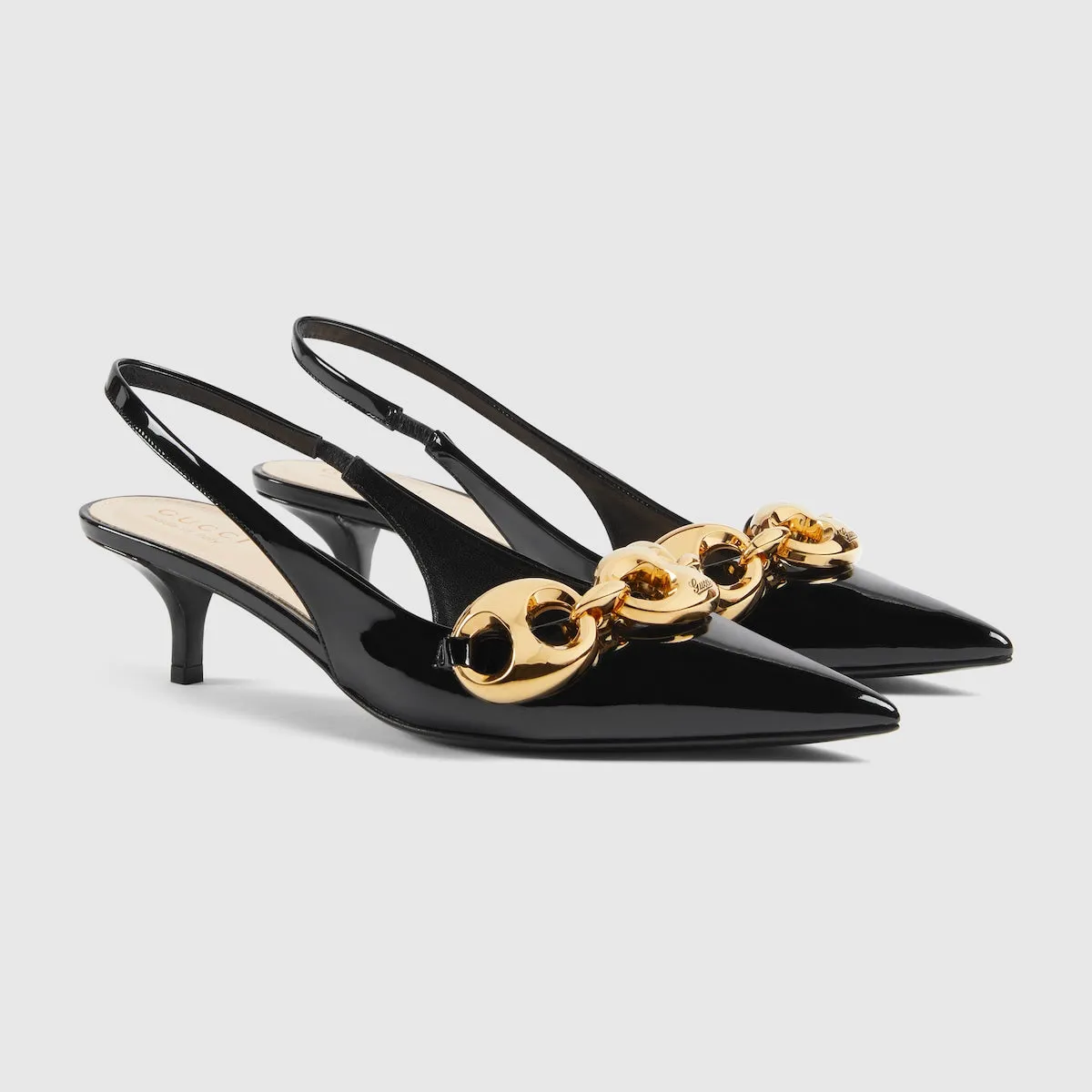 Women's Pump with Marina chain