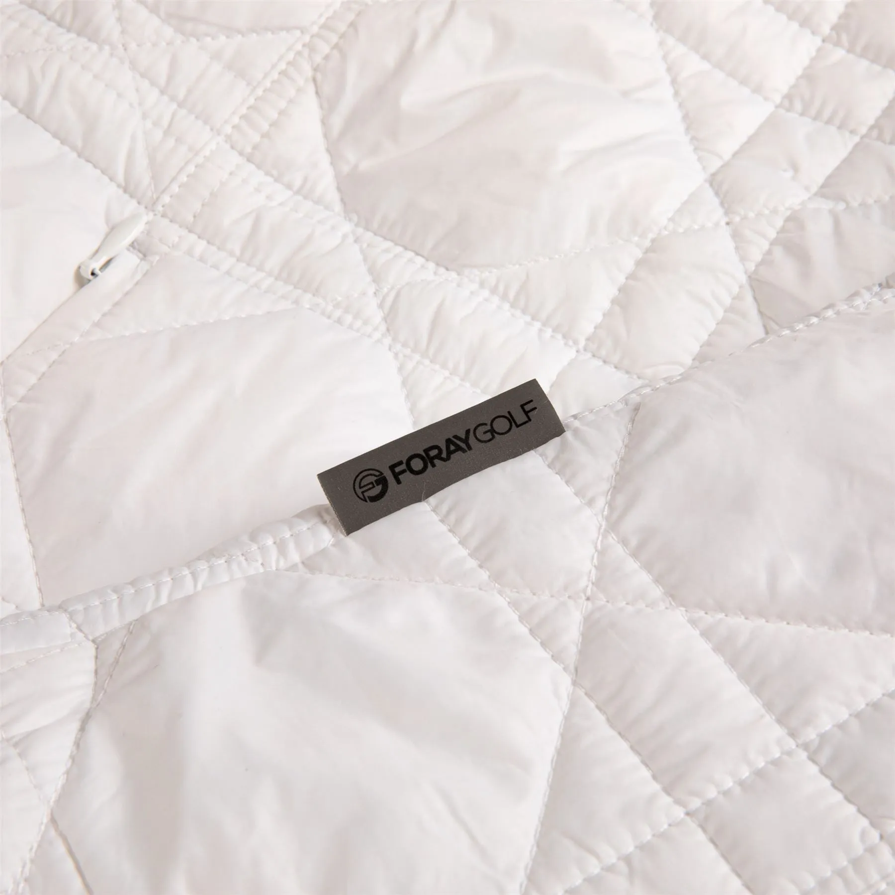 Womens Quilted Long Line Vest White - 2024