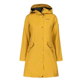 Women's Scandinavian Raincoat - Yellow