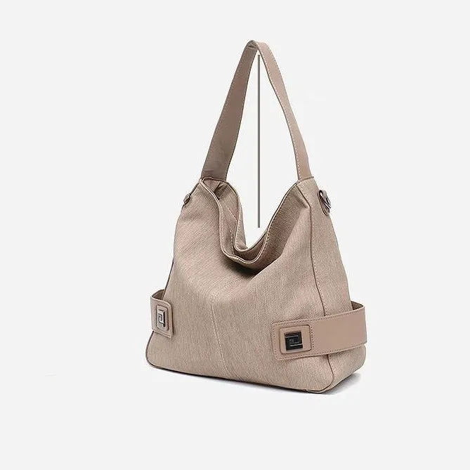 Women's Soft Cruelty Free Vegan Leather Medium Hobo Handbag