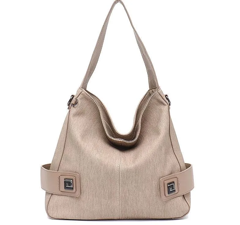 Women's Soft Cruelty Free Vegan Leather Medium Hobo Handbag