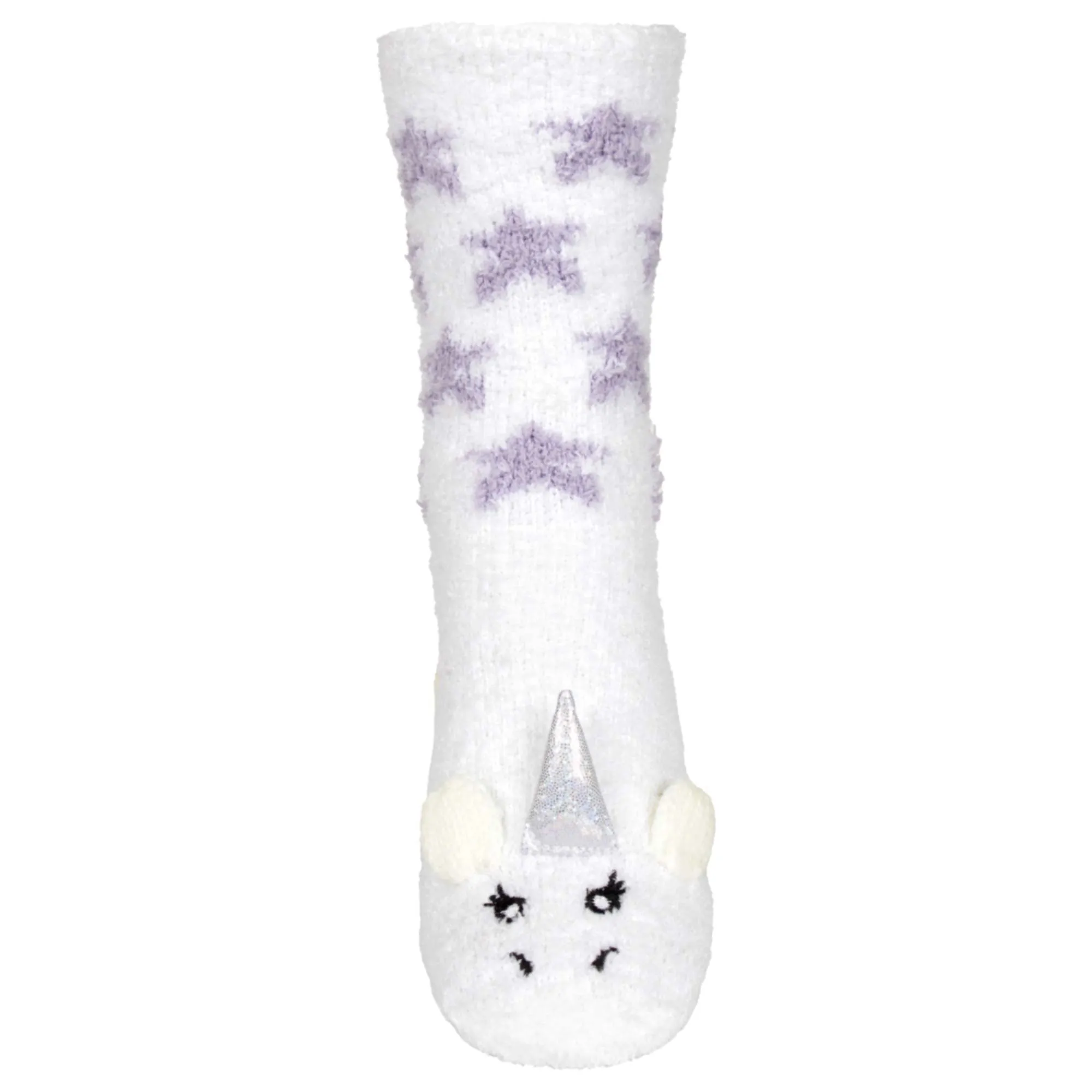 Women's Soft Warm Fuzzy Furry Cozy Unicorn Series Crew Socks, Assortments