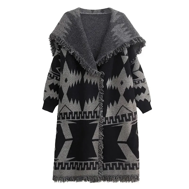 Women's Truly Oversized Thick Knitted Coat