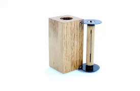 Wooden Wine Bottle Stopper Display Stand - ANSCO D6 Film Spool