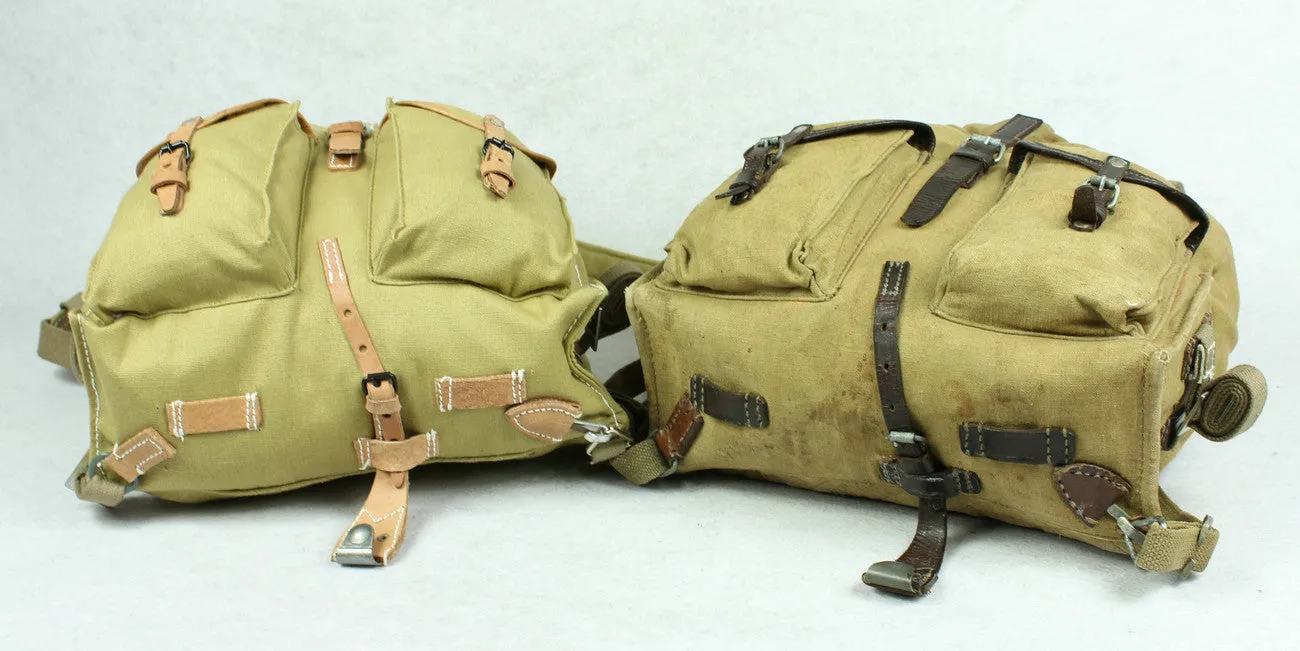 World War II Soviet Russia Red Army M39 Rucksack Backpack Sand