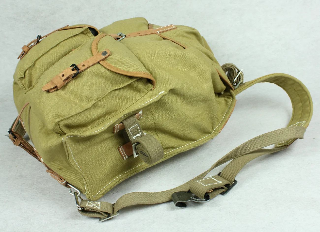 World War II Soviet Russia Red Army M39 Rucksack Backpack Sand