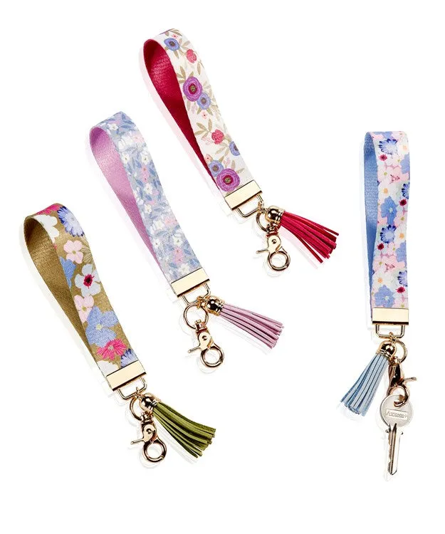 Wristlet Keychain  4 Asst