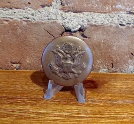 WWI US Army Brass Belt Buckle