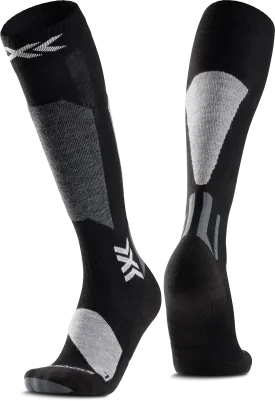 X-SOCKS Over The Calf B121 X BLACK/LIGHT GREY