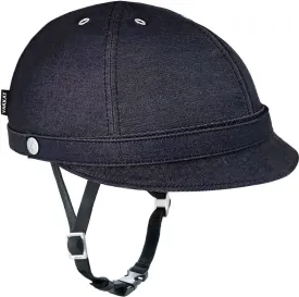 Yakkay Helmet - Milano Dark Blue Denim