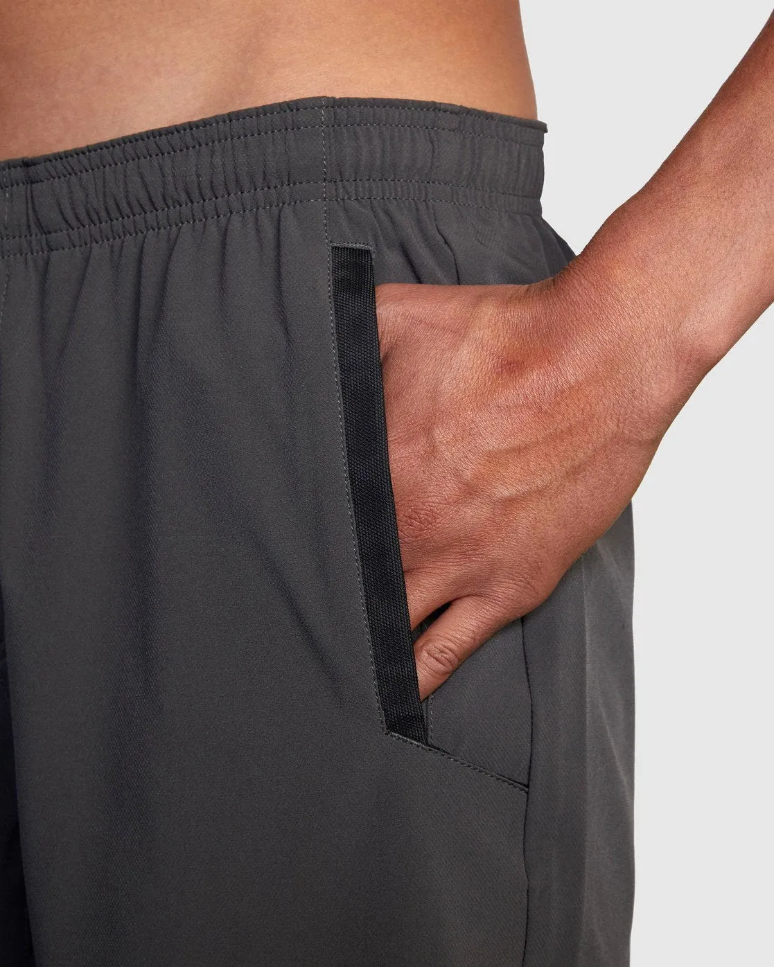 Yogger Stretch 17" Athletic Shorts - Slate