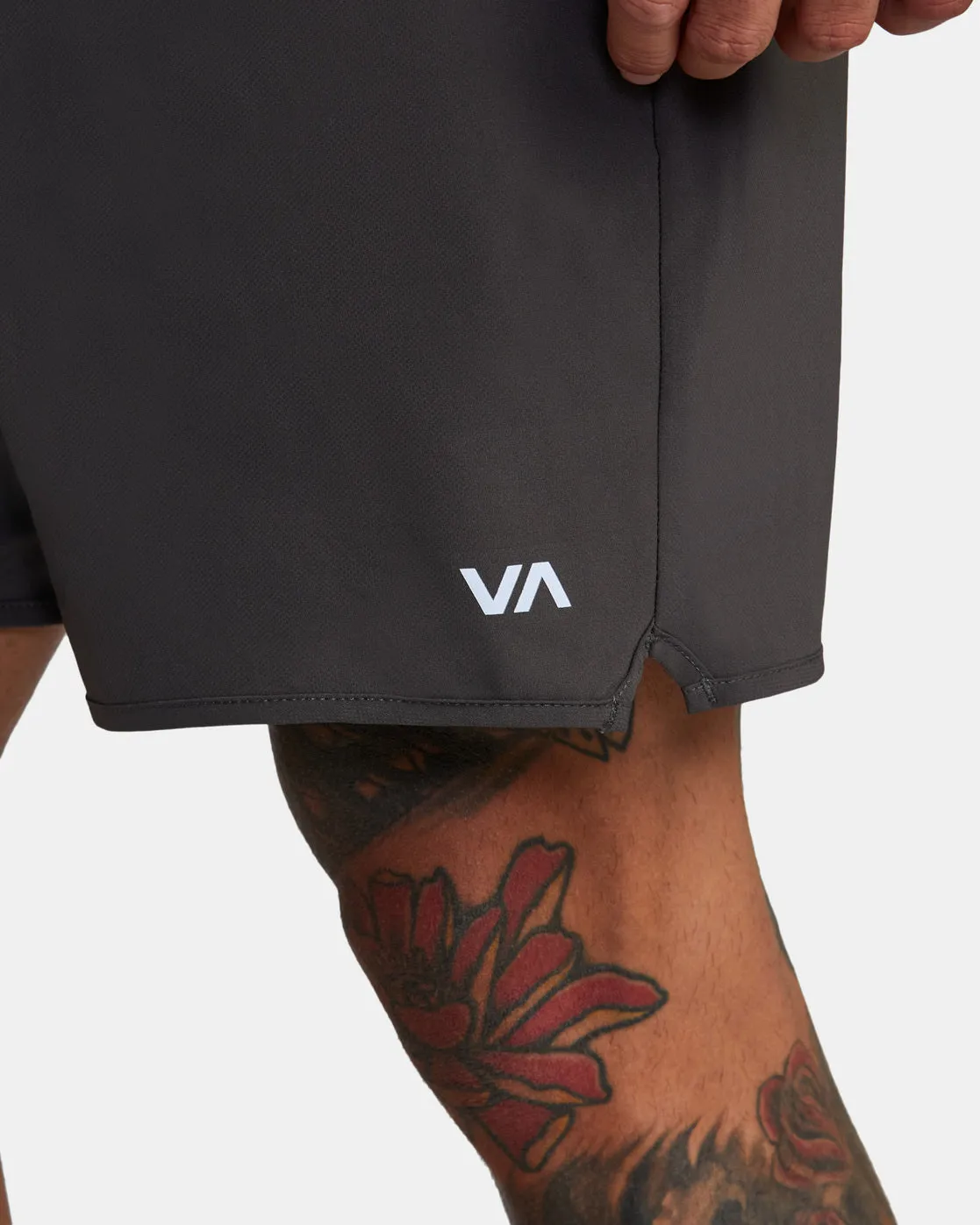 Yogger Stretch 17" Athletic Shorts - Slate