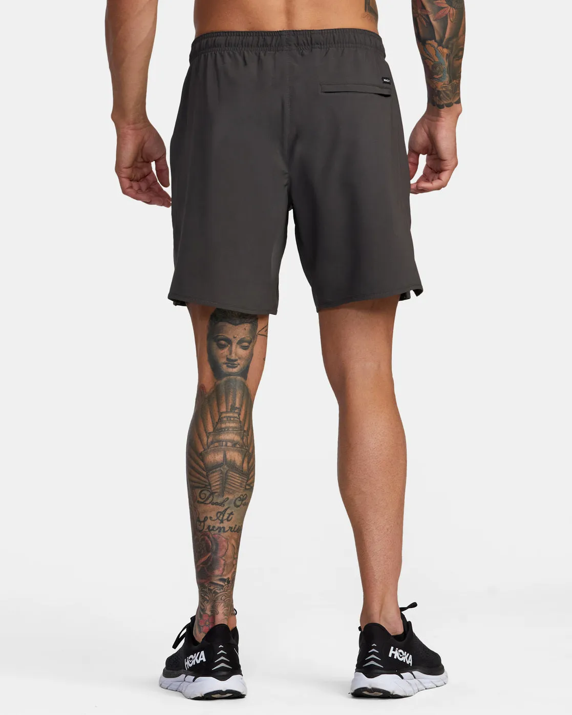 Yogger Stretch 17" Athletic Shorts - Slate