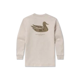 Youth Duck Originals Tee - Camo - Long Sleeve