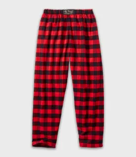 Youth Flannel Pants - Red Buffalo