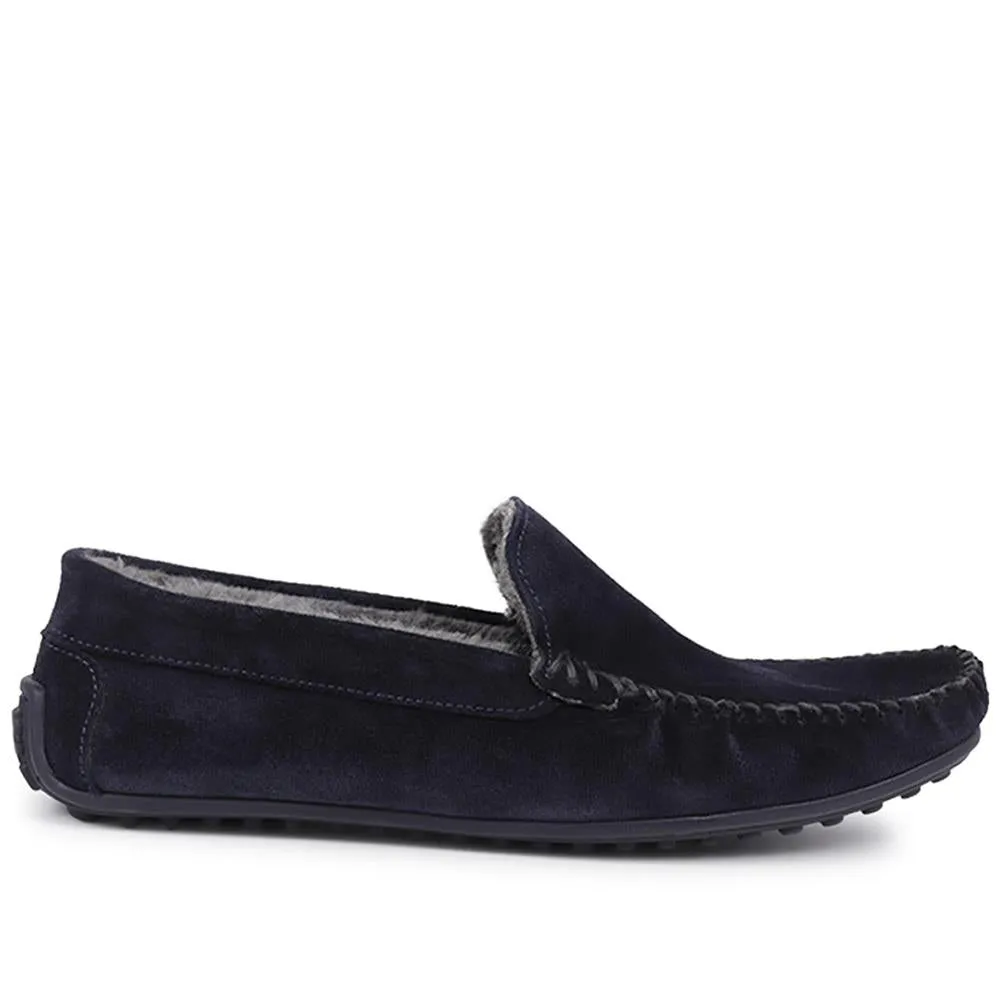 Zain Suede Full Slippers  - ZAIN / 326 286