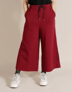 Zoe Everyday Sustainable Culottes - Burgundy